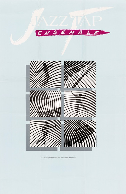 Digital Print - Jazz Tap Ensemble. A Cultural Presentation of the United States of America. by U.S. Information Agency
