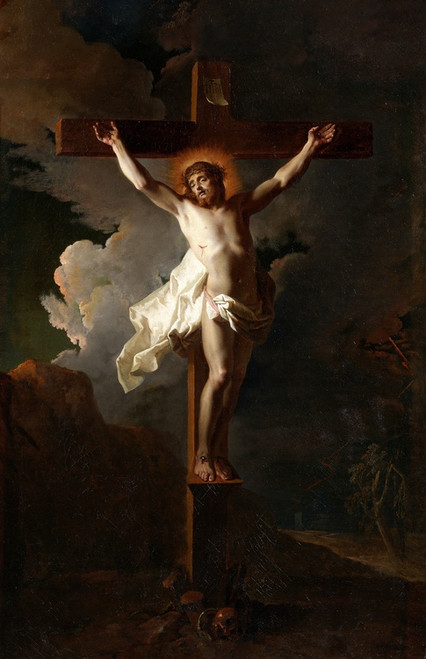 Digital Print - Christ on the cross by Jean Ranc
