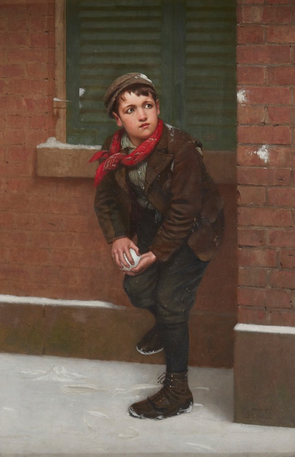 Digital Print - Anticipating the Perfect Moment by John George Brown