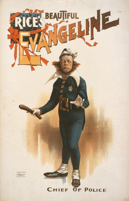 Digital Print - Rice's beautiful Evangeline by Strobridge & Co. Lith.