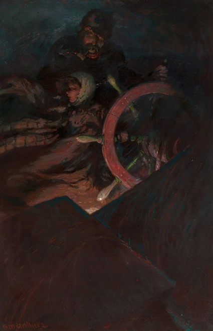 Digital Print - The Wreck of Hesperus by Stanley Massey Arthurs