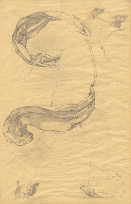 Digital Print - Sketch 7 by Kenyon Cox