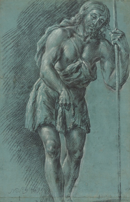 Digital Print - Saint John the Baptist by Juan Conchillos Falc