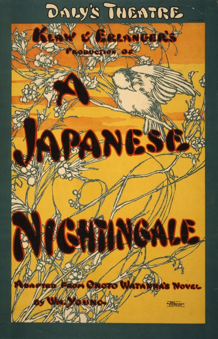 Digital Print - A Japanese nightingale by Strobridge and Co