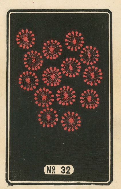 Digital Print - Night Fireworks no. 32 by Jinta Hirayama