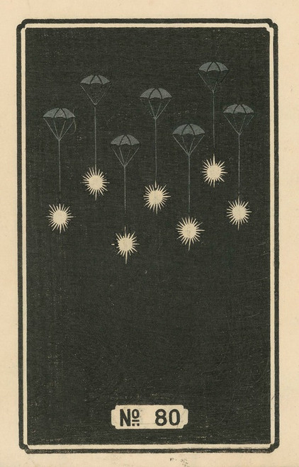 Digital Print - Night Fireworks no. 80 by Jinta Hirayama