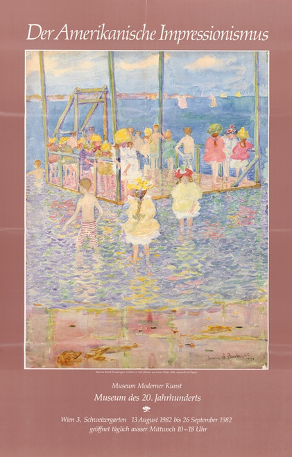 Digital Print - Der Amerikanische Impressionismus. Museum Moderner Kunst, 13 Aug 1982 bis 26 September 1982 by U.S. Information Agency