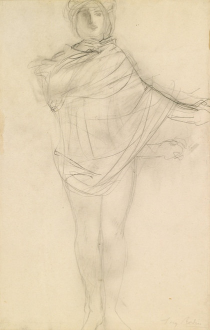 Digital Print - Femme drape by Auguste Rodin