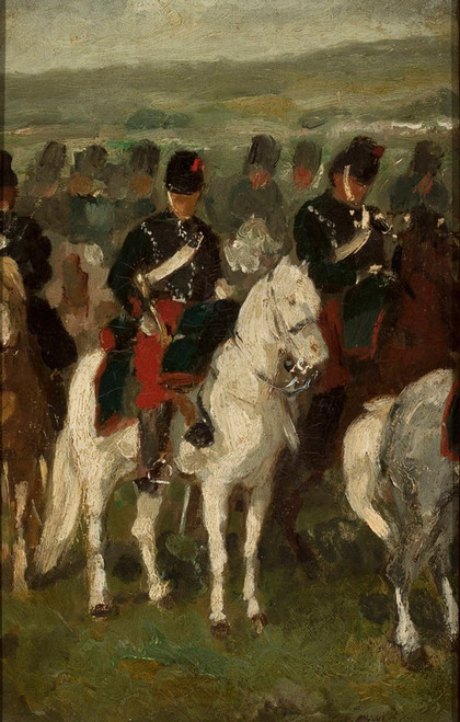 Digital Print - Cavalry by Piotr Michaowski