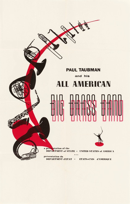 Digital Print - Paul Taubman and his All American Big Brass Band by U.S. Information Agency