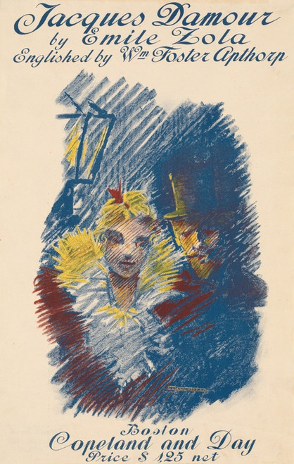 Digital Print - Jacques Damour by Emile Zola by Ethel Reed