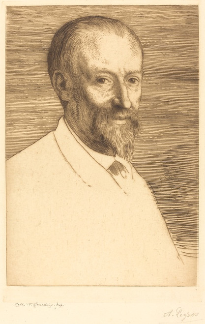 Digital Print - Auguste Poulet-Malassis, 2nd plate by Alphonse Legros