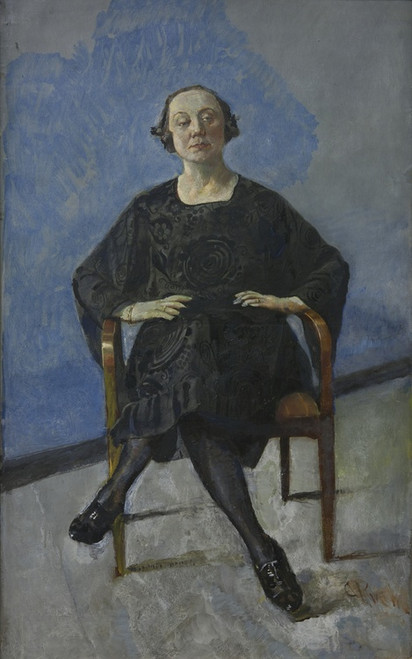 Digital Print - Naima Wifstrand, the Actress by Christian Krohg