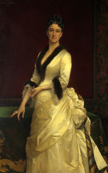 Digital Print - Catharine Lorillard Wolfe (18281887) by Alexandre Cabanel