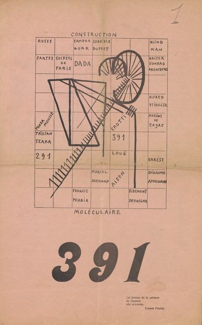 Digital Print - Molculaire by Francis Picabia