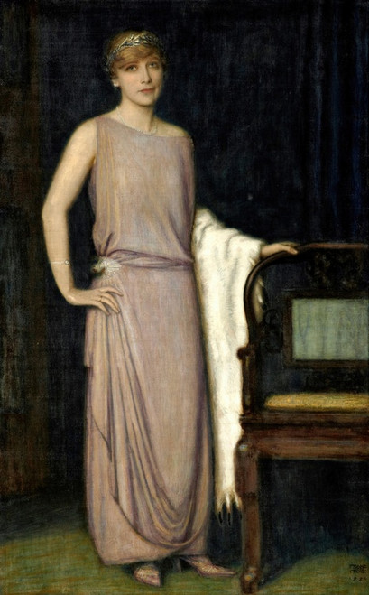 Digital Print - A portrait of Marianne Mechler by Franz von Stuck