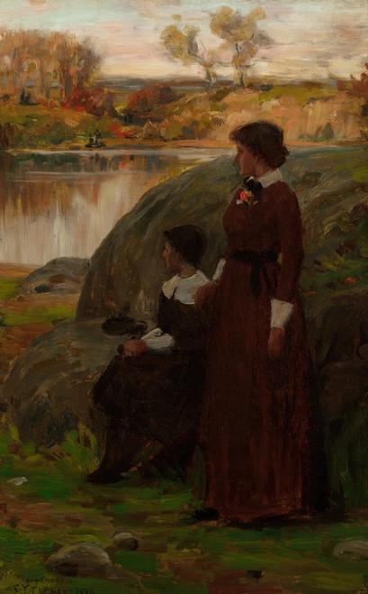 Digital Print - Expectation by Charles Yardley Turner