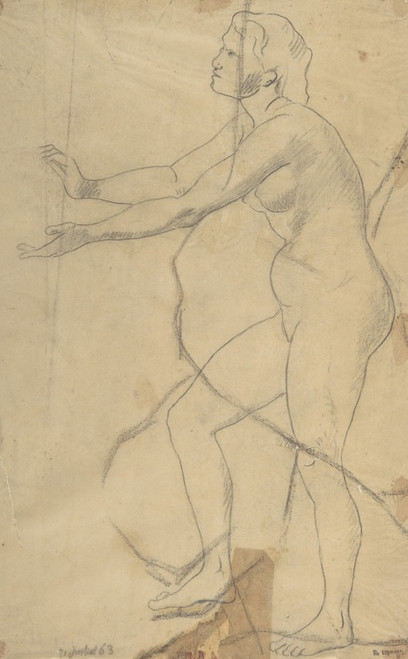 Digital Print - The Figure of Sarah, Bride of Tobias by Henri Lehmann