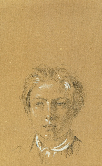 Digital Print - Kopf eines Knaben by Johann Peter Krafft