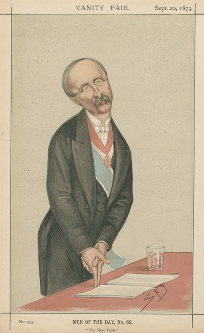 Digital Print - Politicians - 'The Slave Trade'. Sir Henry Bartle Edward Frere. September 20, 1873 by Leslie Matthew Ward