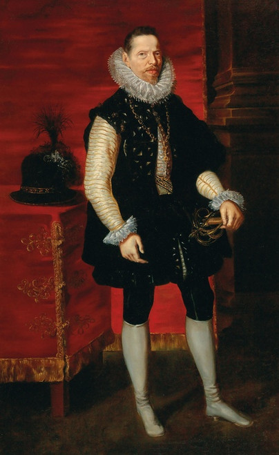 Digital Print - Portrait Of Archduke Albrecht Vii Of Austria by Follower of Peter Paul Rubens