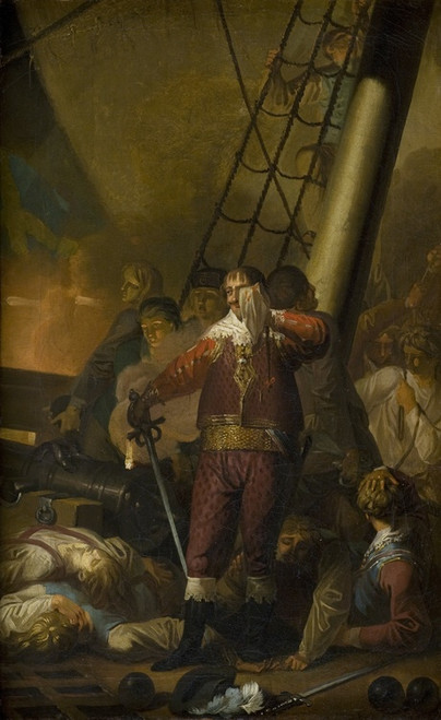 Digital Print - Christian IV Aboard His Flagship 'the Trinity' by Nicolai Abildgaard