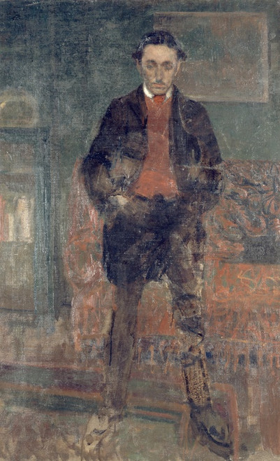 Digital Print - Roland Dorgels (1886-1973), romancier by Louis Marcoussis