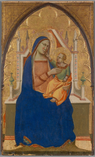 Digital Print - Virgin and ChildEnthroned by Taddeo Gaddi