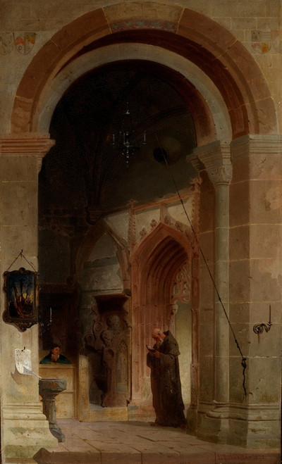 Digital Print - Aus Kloster Maulbronn by Ludwig Dittweiler Digital Print - Aus Kloster Maulbronn by Ludwig Dittweiler