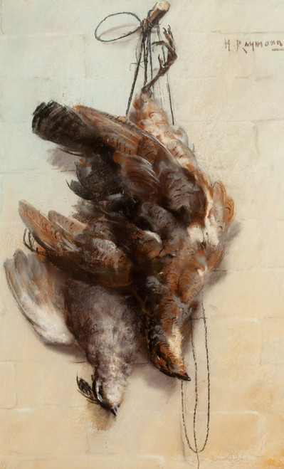Digital Print - Hanging Fowl by H. Raymond
