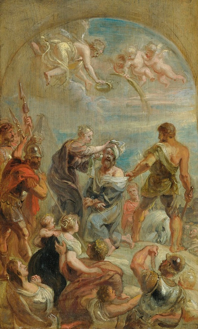 Digital Print - The Martyrdom Of Saint Paul by Peter Paul Rubens