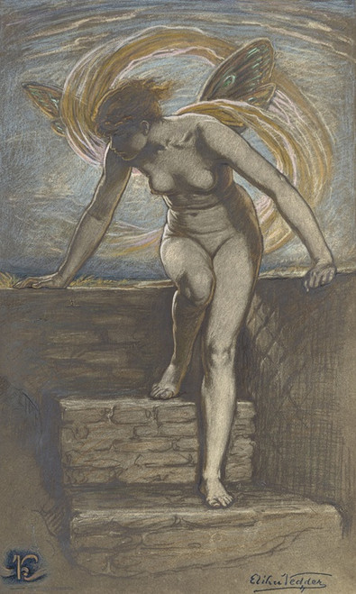 Digital Print - Dawn by Elihu Vedder