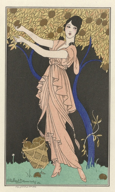 Digital Print - Robe de bal by H. Robert Dammy