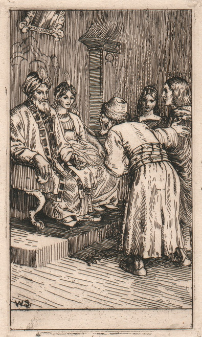 Digital Print - Illustration to 'Nathan, The Wise' 2 by William Strang