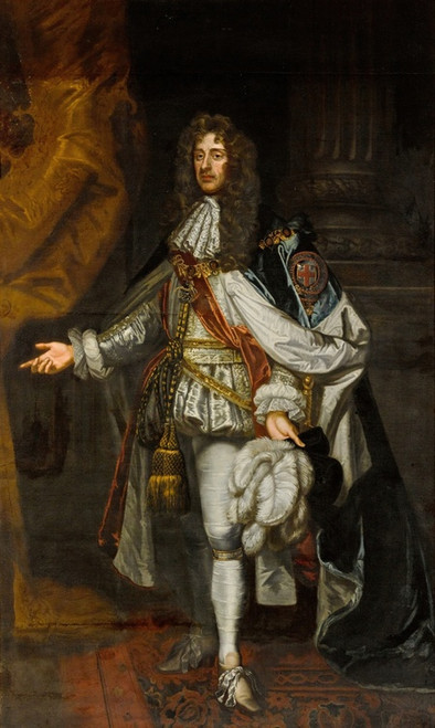 Digital Print - Portraitof James II (16331701), when Duke of York by Workshop of Sir Peter Lely