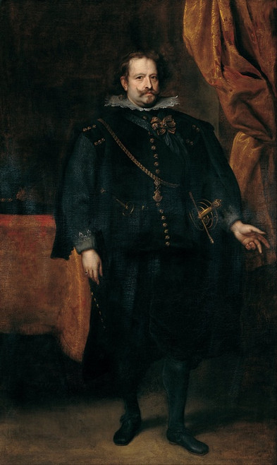 Digital Print - Diego De Mexa, Marquess Of Legans by Anthony van Dyck