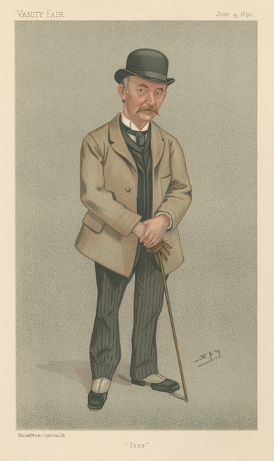 Digital Print - Tess, Thomas Hardy by Leslie Matthew Ward