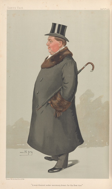 Digital Print - Politicians - 'A most discreet Under Secretary, drawn for the first time'. The Earl of Donoughmore. February 9, 1905 by Leslie Matthew Ward