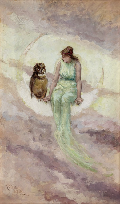 Digital Print - The Witch's Daughter by Frederick Stuart Church