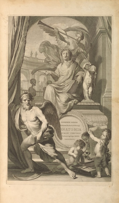 Digital Print - Anatomia humani corporis Pl.001 by Gerard de Lairesse