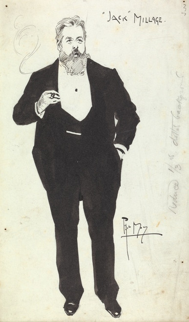 Digital Print - Jack' Millage by Philip William May