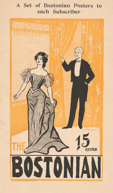 Digital Print - The Bostonian. A set of Bostonian posters to each subscriber by Arthur Garfield Learned