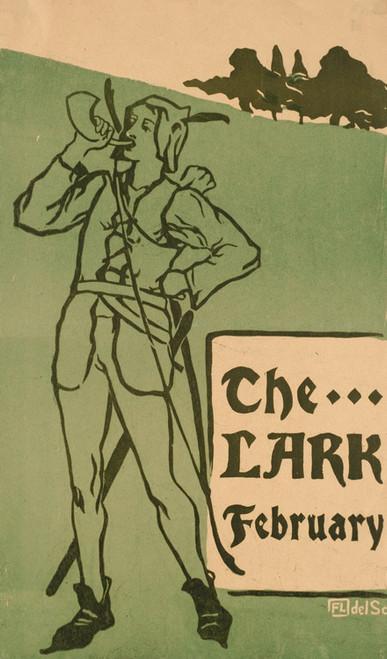 Digital Print - The lark, February by Florence Lundborg