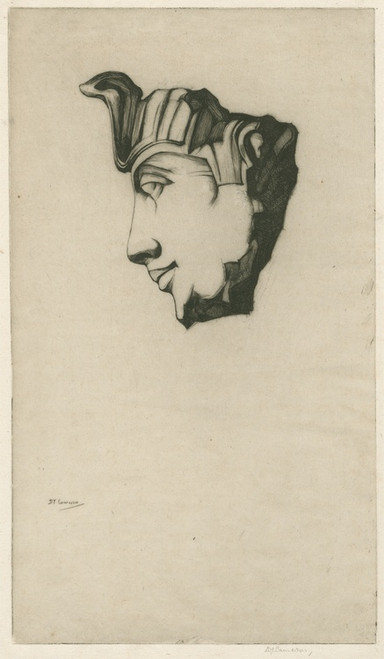 Digital Print - Rameses II by David Young Cameron
