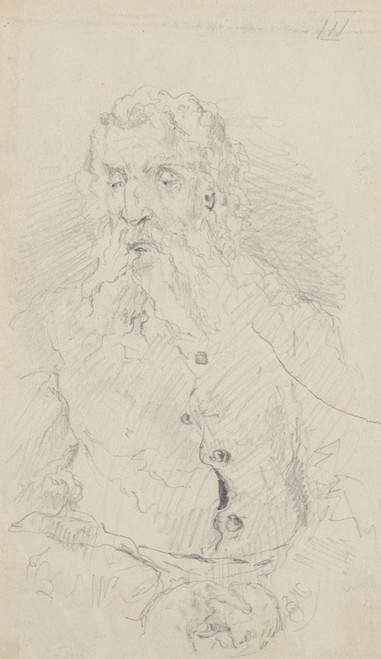 Digital Print - Copy of a male character from Jan Matejko's composition by Stanisaw Wyspiaski