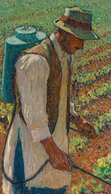 Digital Print - Le Sulfateur (Study for 'Le Sulfatage') by Henri Martin