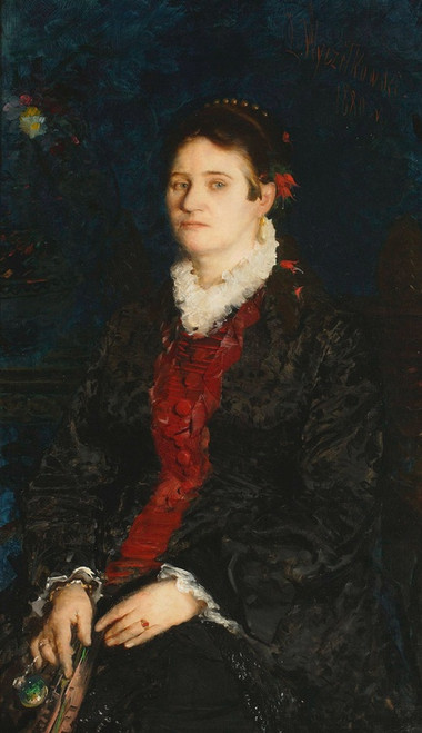 Digital Print - Portrait of a woman by Leon Wyczkowski