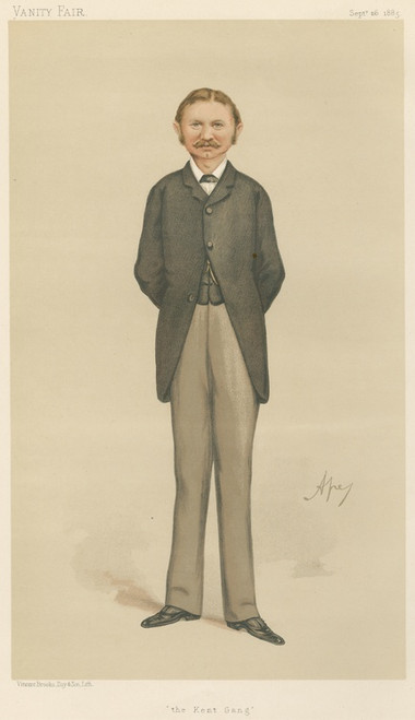 Digital Print - Politicians - The Kent Gang. Mr. Areta Akers-Douglas. Sept 26, 1885 by Carlo Pellegrini