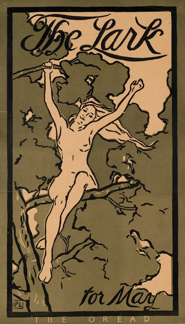 Digital Print - The lark for May by Florence Lundborg
