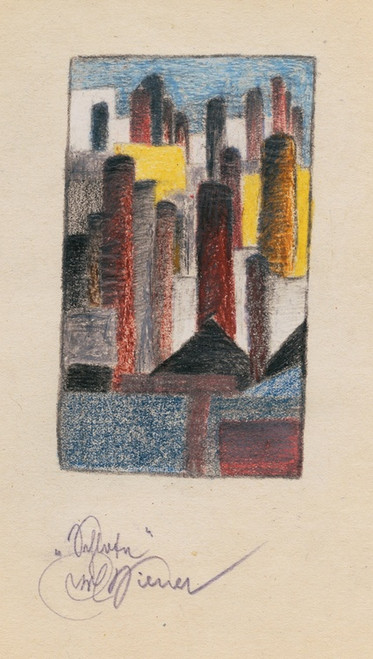 Digital Print - Schlote by Karl Wiener